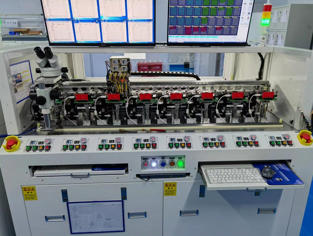 Fully automatic DieSorting operation of the robotic arm