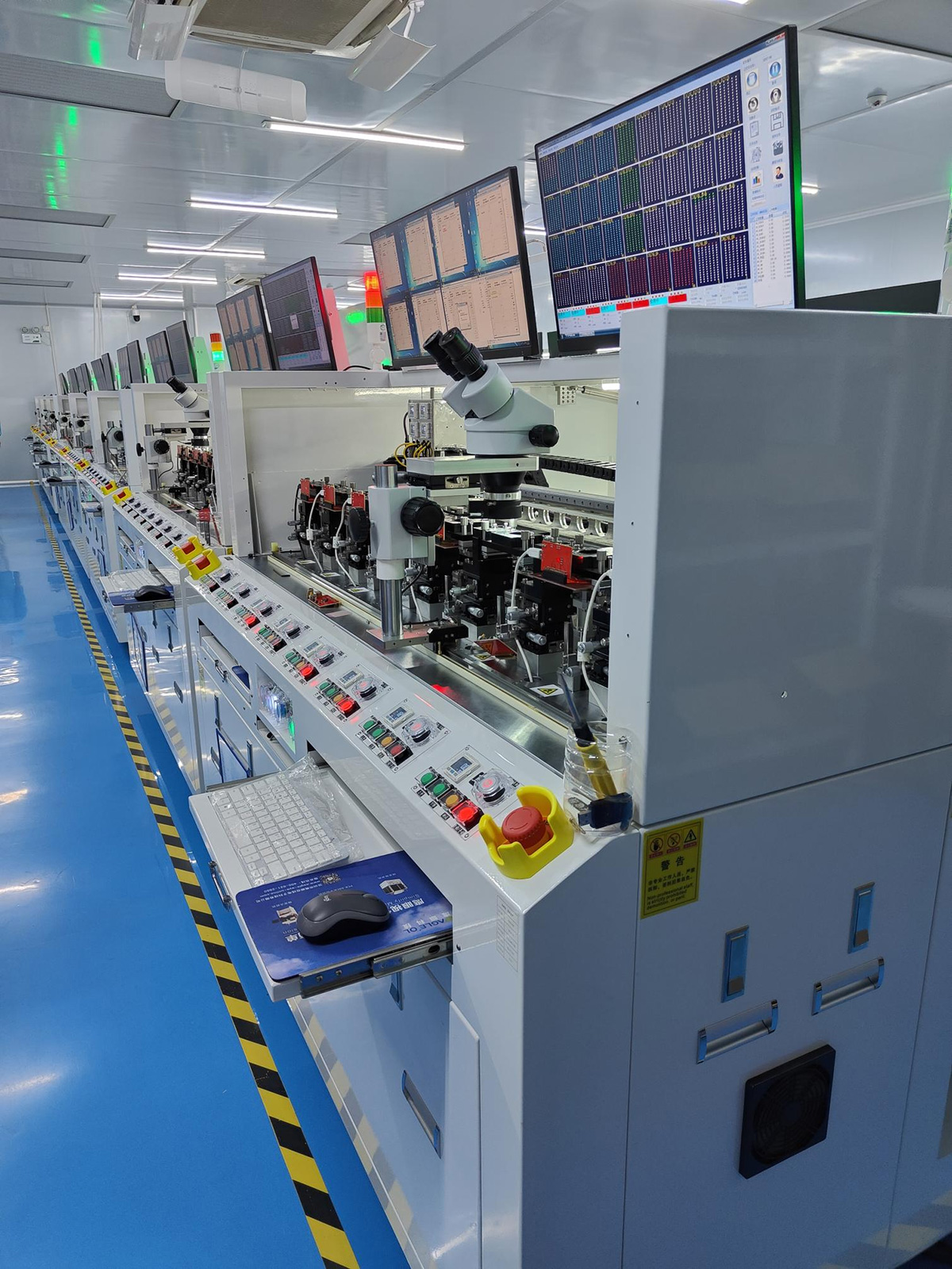 Fully automatic DieSorting workshop
